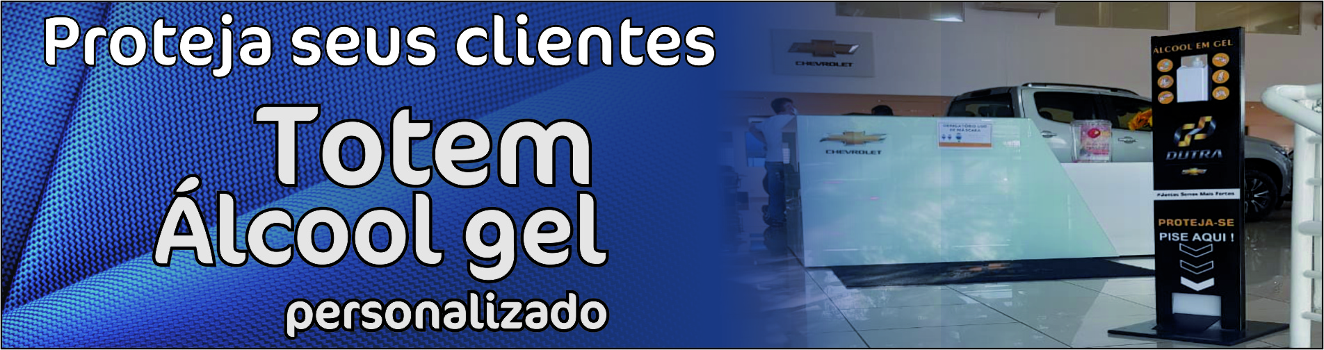Totem de Álcool em Gel