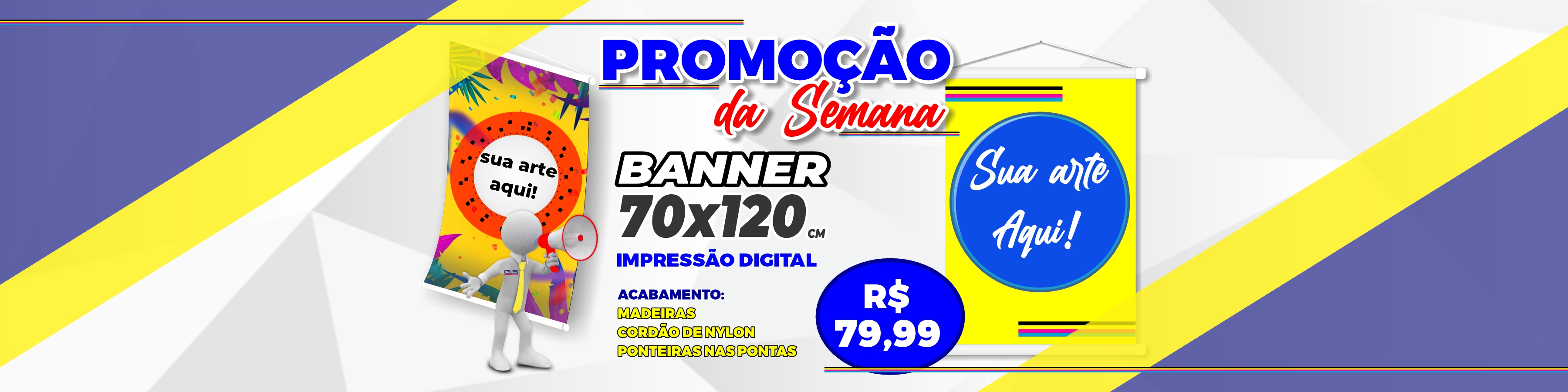 promoção Banner 70x120
